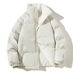 Couples Winter Plush Coat – Thick Warm Jacket with Pockets for Men & Women