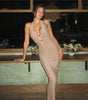 Halter Slim Fit Backless Dress