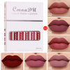 6 Boxes Of Matte Non-stick Cup Waterproof Lipstick Long Lasting Lip Gloss