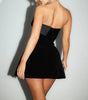 Schmales A-Linien-Kleid mit Tube-Top – Modisches Party-Outfit für Damen