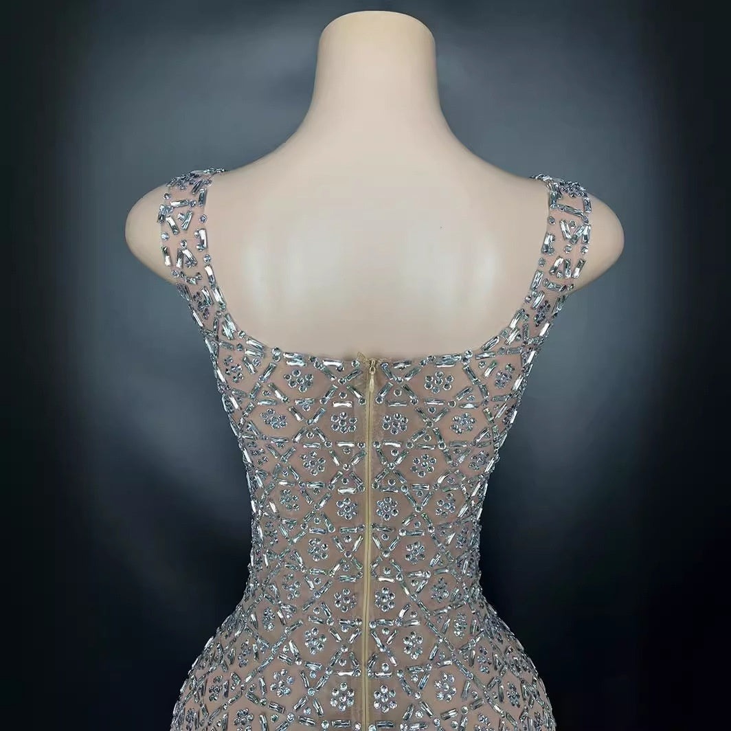 Luxury And Niche Princess Gathering Banquet Handmade Dress For Socialites