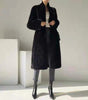 Marten Overcoats Mid-length Women's Stand Collar Plush Coat