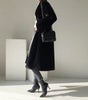 Marten Overcoats Mid-length Women's Stand Collar Plush Coat