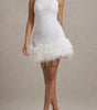 Women's Sleeveless Slim Shiny Plush Dress