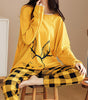 Pajamas Set Women Cute Cartoon Print Sleepwear 2 Piece Lounge Sets
