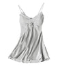 Pijamas Women Pajamas Sexy Lingerie Satin Pajamas Lace Night