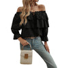 Off-shoulder Bishop Sleeves Top