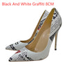 Stiletto Heel Pointed Toe Low-cut Shoes