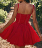 Lace Suspender Dress - Summer Slim Waist Pleated Dress