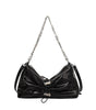 High-grade Waist Bag Silver Underarm Bag Shoulder Crossbody