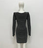 Sexy Rhinestone Bandage One-piece Dress Cross Border Foreign Trade Sexy Tight