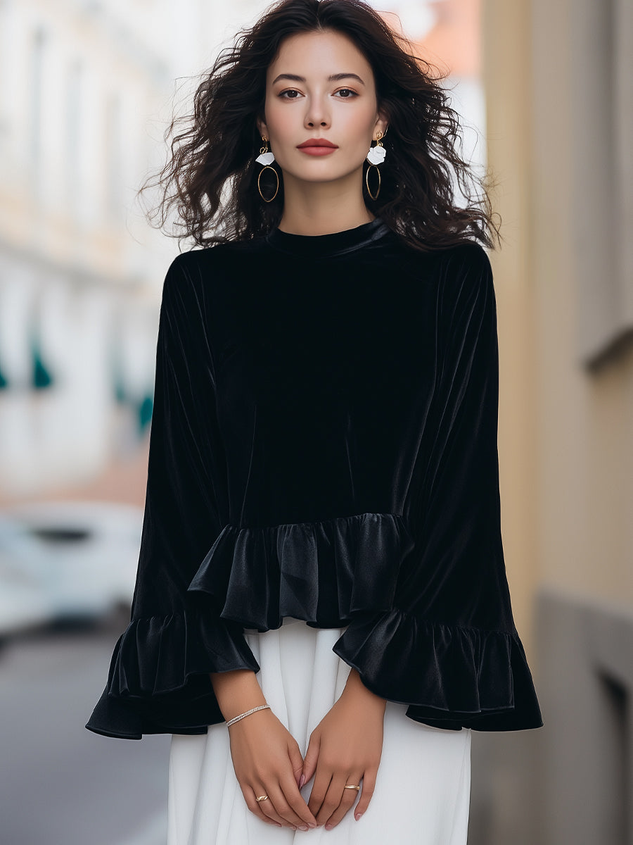 Vivienne Velvet Blouse