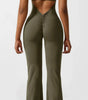 Tight Yoga Bodysuit Casual Hollow Seamless Womens Clothing