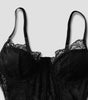 Advanced Satin Lace Fishbone Stitching See-through Hip Spaghetti Straps Dress