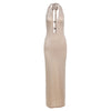 Halter Slim Fit Backless Dress