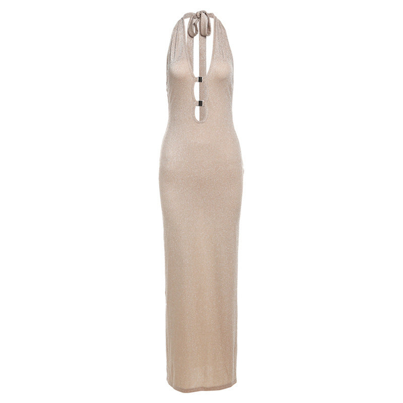 The Divine Halter Dress