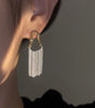 Personalized High-grade Temperament Curved Tassel Earrings