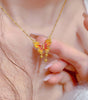 Fantasy Butterfly Tassel Necklace For Women