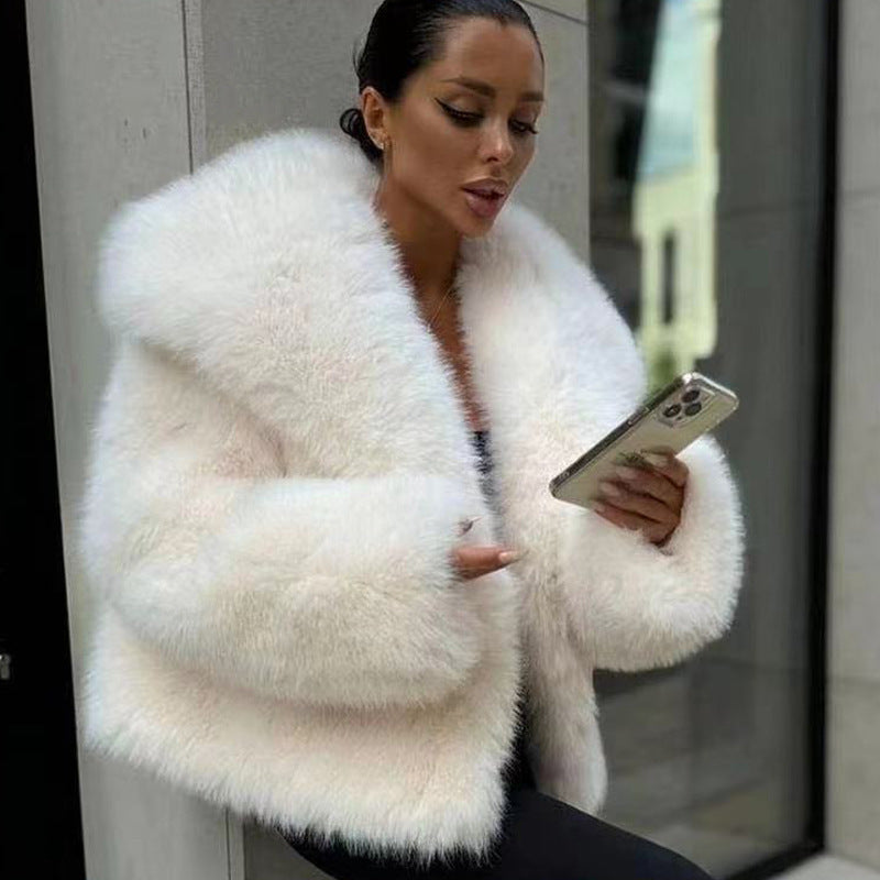 The Foxy Luxe Fur Jacket