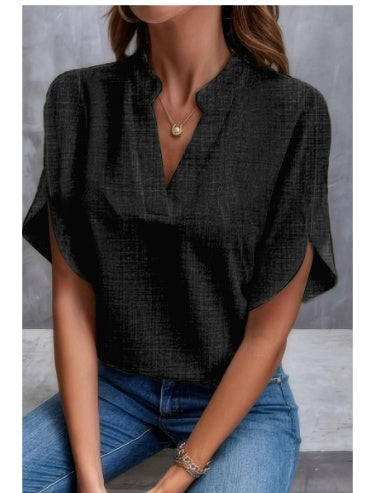 Sommer Kurzarm Chiffon Shirt