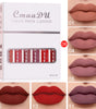 6 Boxes Of Matte Non-stick Cup Waterproof Lipstick Long Lasting Lip Gloss