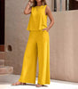 Casual Loose Pullover Crew Neck Women’s Suit
