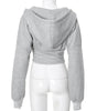 Women's Zipper Cardigan Hoodie Jacket