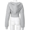 Women's Zipper Cardigan Hoodie Jacket