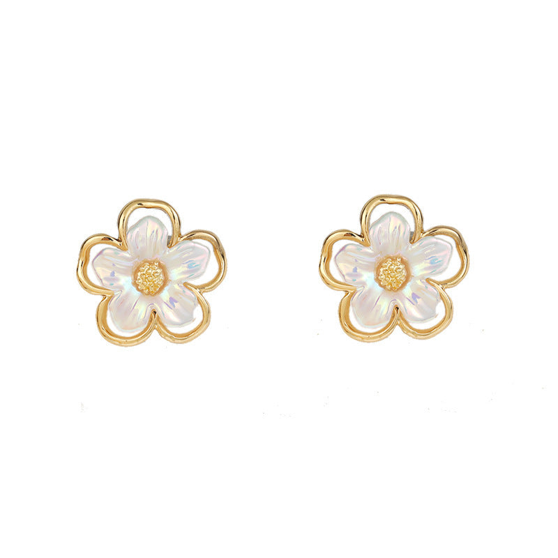 Women's Temperament Fashionable And Versatile Zirconia Earrings