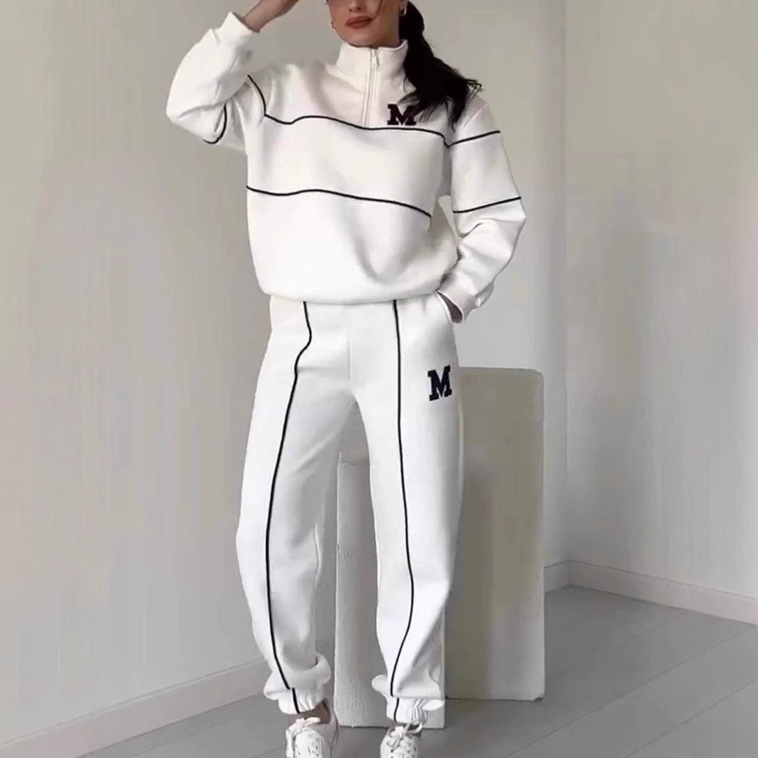 Women’s Lounge Set – Sweatshirt & Baggy Sweatpants