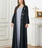 3803 Middle East Arab In Stock Applique Cardigan Skirt