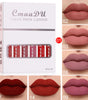 6 Boxes Of Matte Non-stick Cup Waterproof Lipstick Long Lasting Lip Gloss