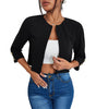 Einfarbige Bomberjacke mit Schlitz