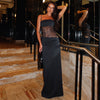 Y2K Lace Suspender Maxi Dress – Sexy Party & Evening Wear for Women