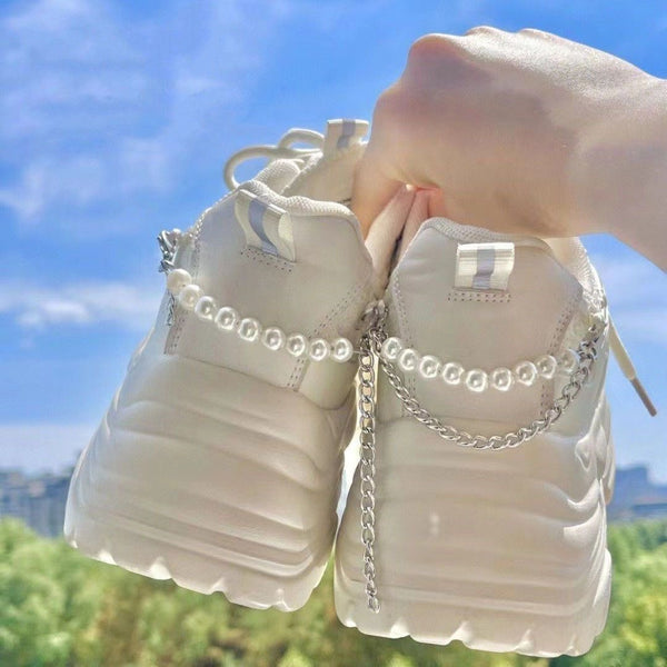 Ultra-thin Elevator Shoes Resin Sole Sneaker