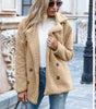 Fluffy Lapel Winter Coat