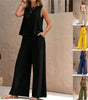 Casual Loose Pullover Crew Neck Women’s Suit
