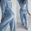 European Hat Casual Sweatshirt Outfit Two-piece Set