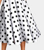 Women's Sleeveless Polka Dot Dots Dress