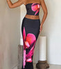 Fashion Vacation Women's Clothing Skirts Two-piece Set