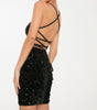 French Sequined Suspender Dress – Summer Sexy, Slim Fit