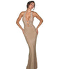 Halter Slim Fit Backless Dress