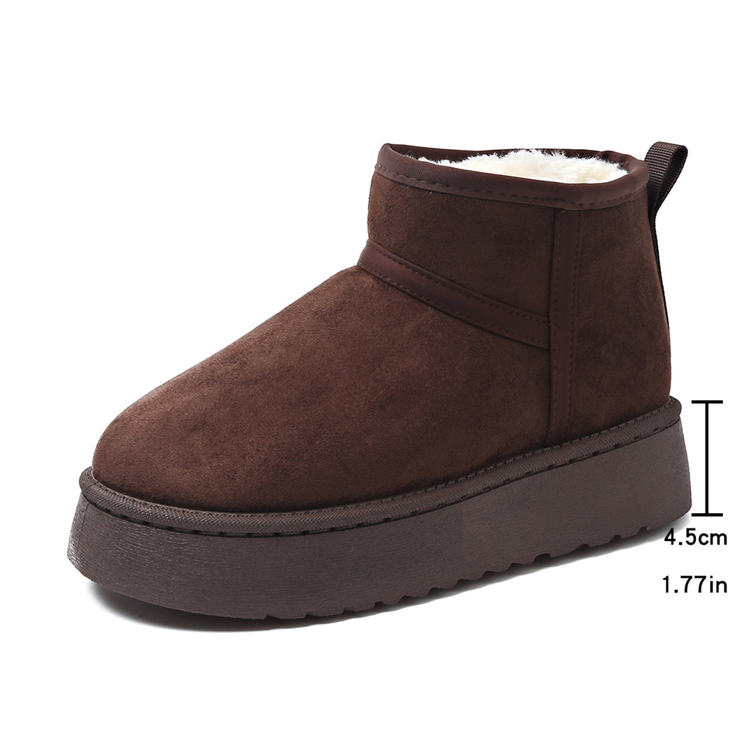 Cozy Luxe | Suede Fur-Lined Ankle Boots