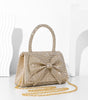 New Light Luxury Full Diamond Bow Handbag