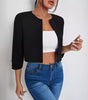 Einfarbige Bomberjacke mit Schlitz