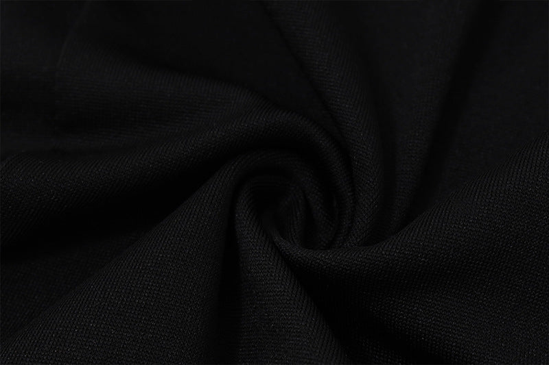 Modisches Sling-Kleid mit Farbkontrasten für Damen