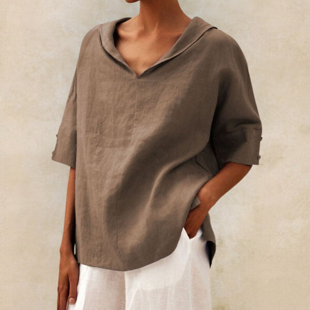 Celeste V-Neck Blouse