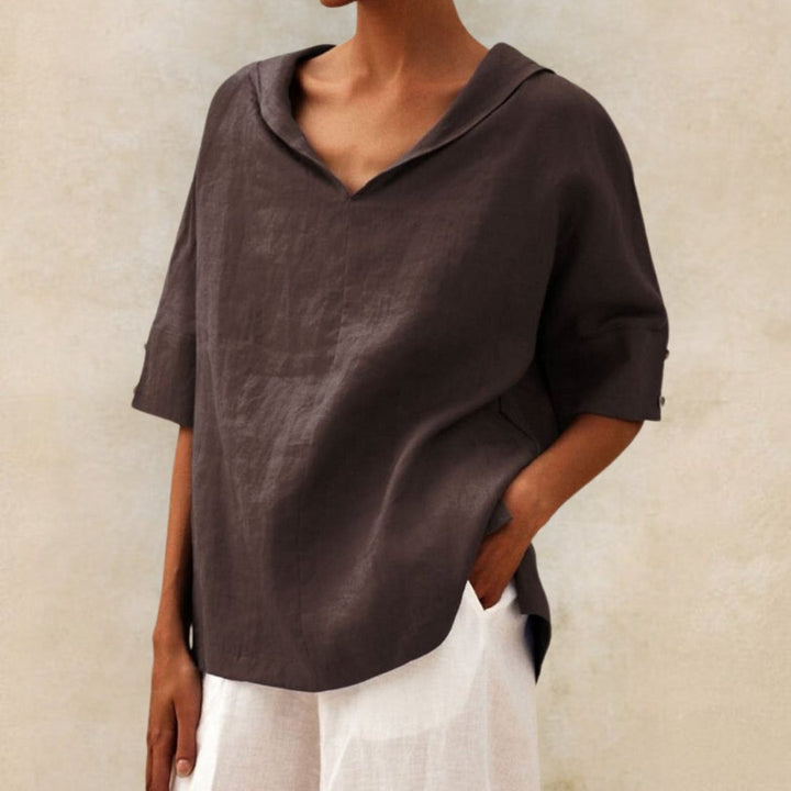 Celeste V-Neck Blouse